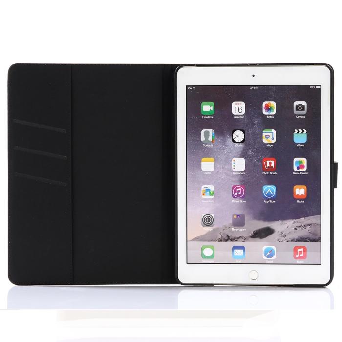 OEM - Retro Crazy Horse fodral till iPad 9.7 2017. Kaffe