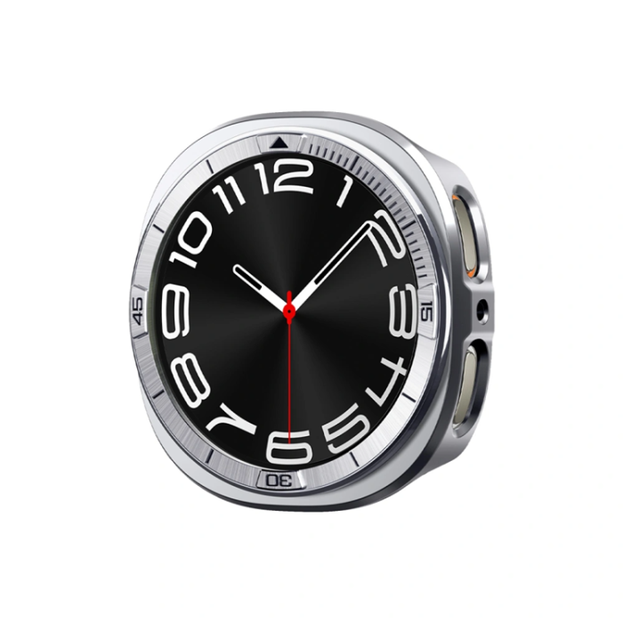 Spigen - Spigen Galaxy Watch 8 (44mm) Skal Bezel Tune Pro - Silver