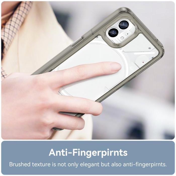 A-One Brand - Nothing Phone 1 Skal Hybrid TPU - Grå