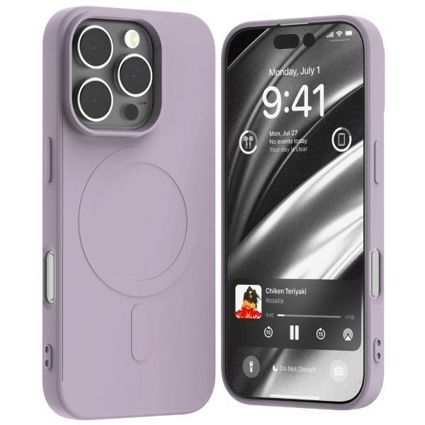 Mercury iPhone 16 Pro Mobilskal MagSafe Semi-Silikon - Lilac Lila | 2353 | AlltMobil