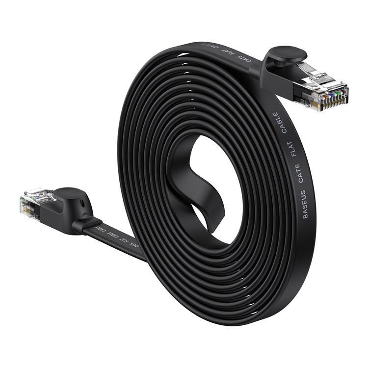 Baseus RJ45 Nätverk Kabel 10m High Speed - Svart | 3541 | AlltMobil