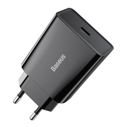 Baseus Mini EU Väggladdare USB-C 20W - Svart | 505295 | AlltMobil