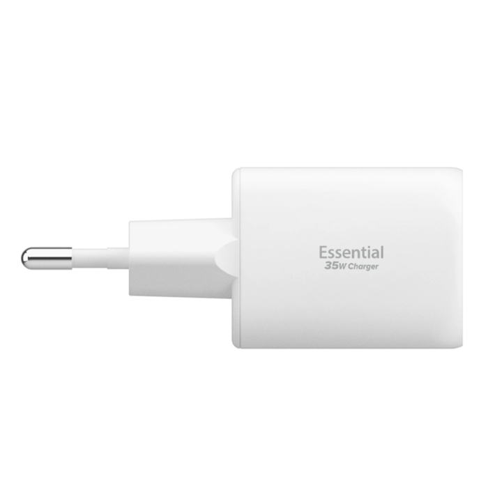 Spigen - Spigen 2-Port Nätverk Laddare 35W ESSENTIAL EE352EU