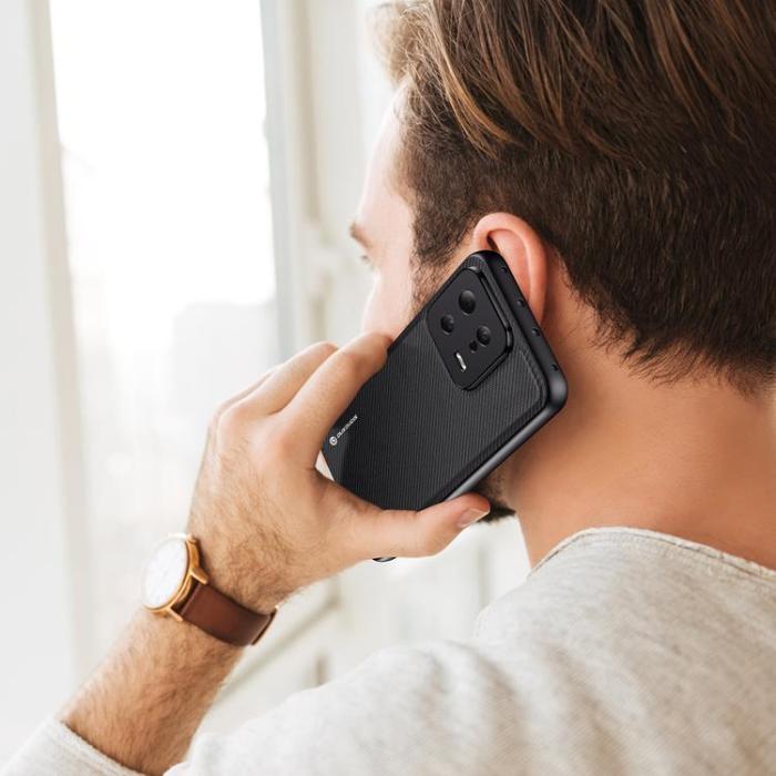 UTGATT1 - Dux Ducis Xiaomi 13 Skal Fino Silikon - Svart