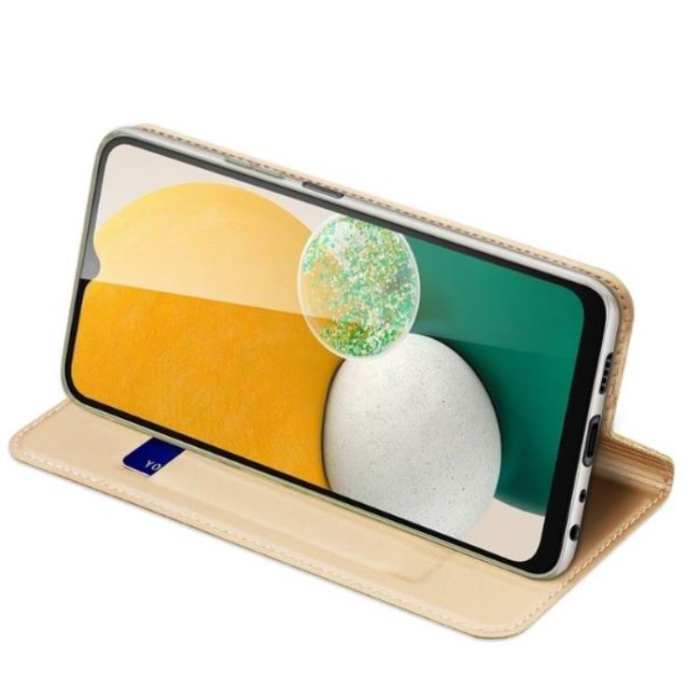 Dux Ducis - Dux Ducis Galaxy A24 4G Plånboksfodral Skin Pro - Guld