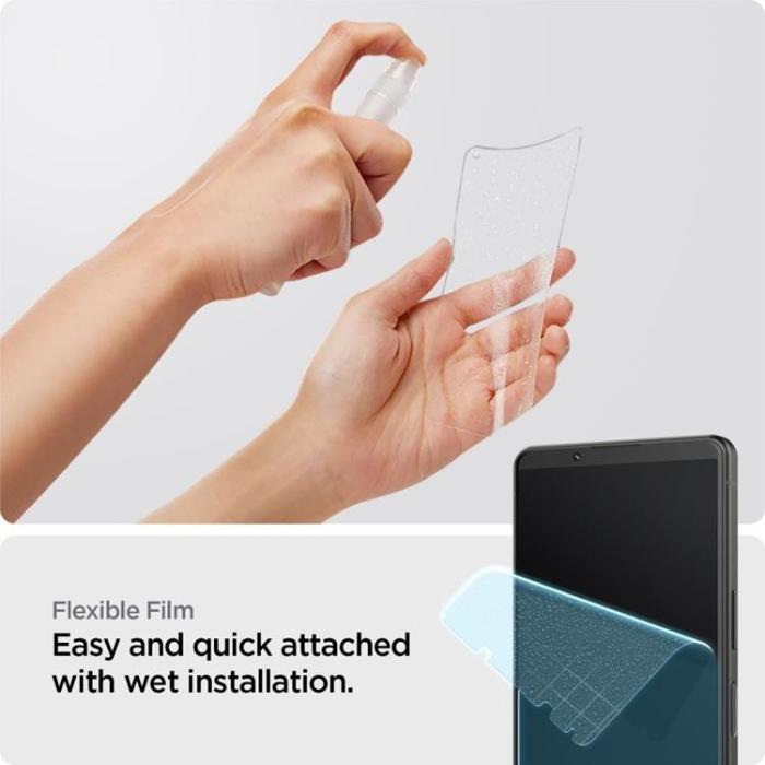 UTGATT - [2-Pack] Spigen Sony Xperia 5 IV Skärmskydd Hydrogel Neo Flex