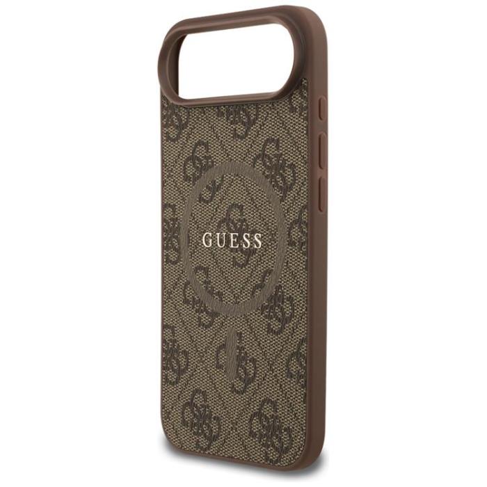 Guess - Guess iPhone 17 Air Mobilskal MagSafe 4G Ring Classic Logo - Brun