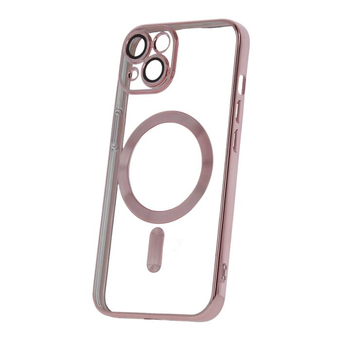 OEM - iPhone 14 Fodral Chrome Magsafe Case i Roséguld