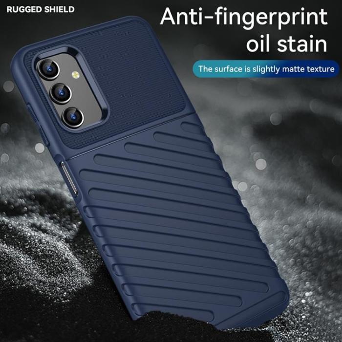 OEM - Thunder Twill Skal Galaxy A13 4G - Blå