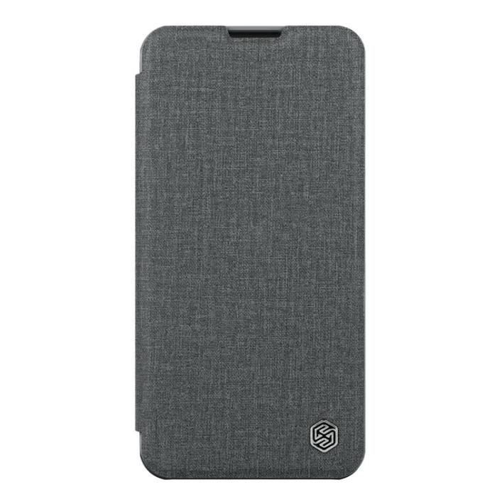 UTGATT1 - Nillkin iPhone 13 Pro Max Plånboksfodral Kameraskydd Holster Flip - Grå
