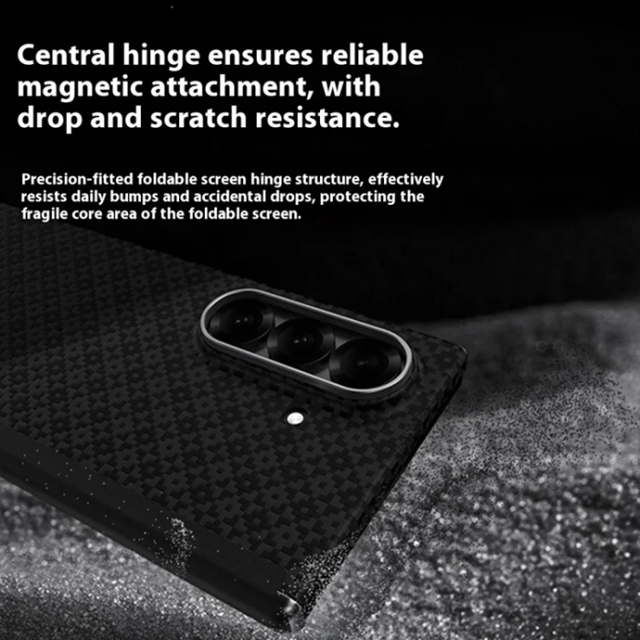 Benks - BENKS Galaxy Z Fold 7 5G Mobilskal Magsafe kevlar Aramid Fiber C1