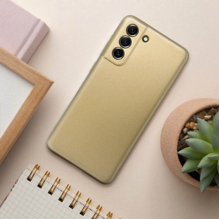 A-One Brand - Galaxy S25 Edge Mobilskal Metallic - Guld