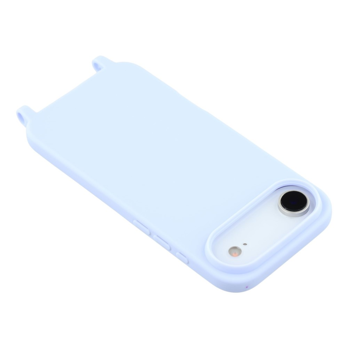 A-One Brand - iPhone 17 Air Mobilskal TPU Shockproof med Lanyard - Ljuslila