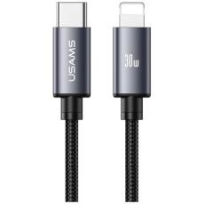 USAMS - USAMS USB-C till Lightning 30W Kabel 1m U91 - Tarnish