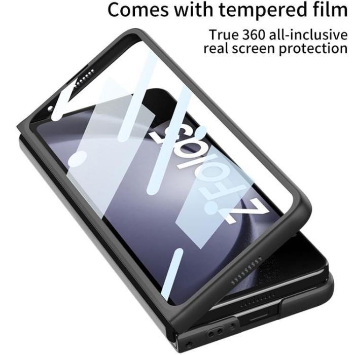 GKK - GKK Galaxy Z Fold 5 Mobilskal Slim Anti-Drop - Brun