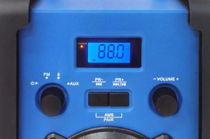 Blaupunkt - Blaupunkt Bärbar Radiospelare PP30BT - Blå