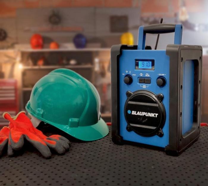 Blaupunkt - Blaupunkt Bärbar Radiospelare PP30BT - Blå