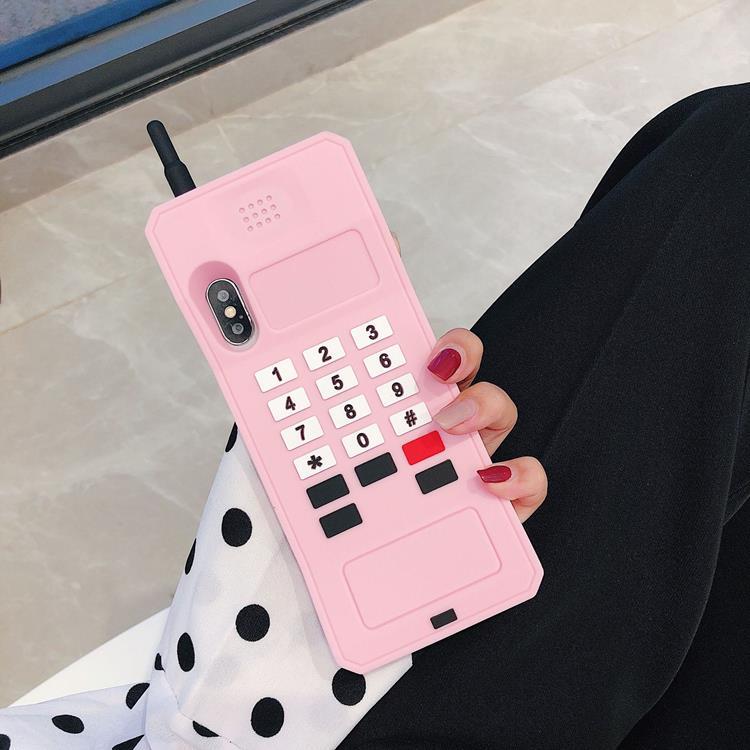 Retro Skal iPhone 7/8/SE 2020 - Rosa | 2353 | AlltMobil