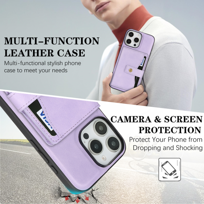 A-One Brand - iPhone 16 Pro Mobilskal MagSafe Detachable Korthållare