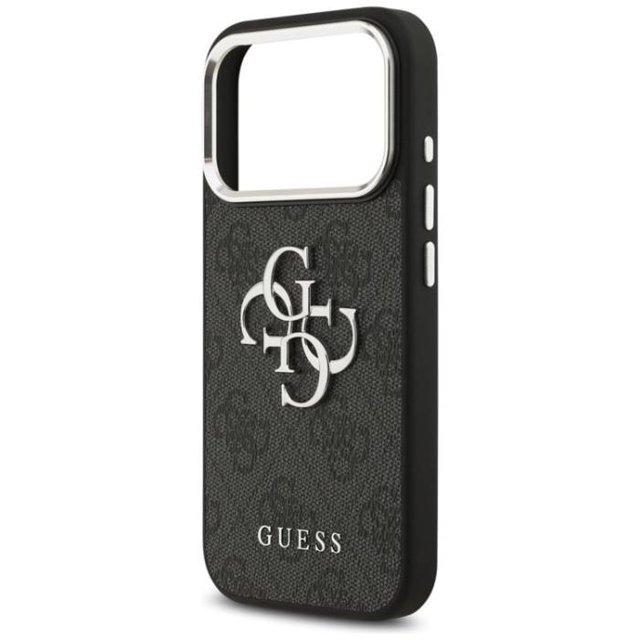 Guess - Guess iPhone 17 Pro Mobilskal 4G Big 4G Classic Logo - Svart