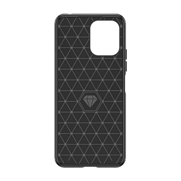 OEM - Xiaomi Redmi 12 Mobilskal Flexible Carbon - Svart