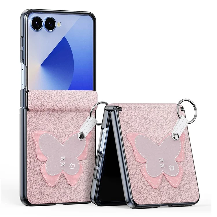 DUX DUCIS Galaxy Z Flip 7 Mobilskal Ringhållare Luvy - Rosa | 2353 | AlltMobil