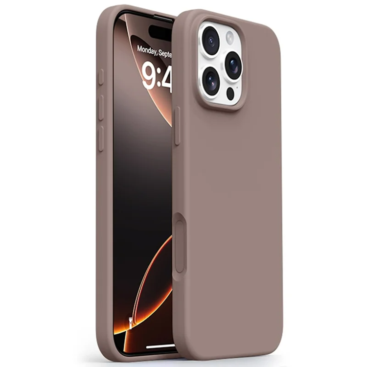 iPhone 16 Pro Mobilskal Ultra Thin Silikon - Chestnut Brun | 2353 | AlltMobil