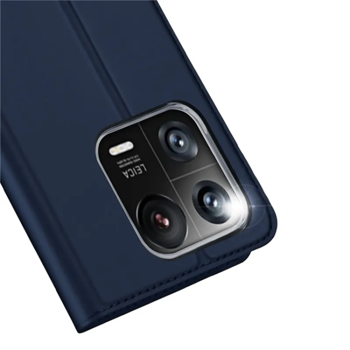 Dux Ducis - Dux Ducis Xiaomi 13 Plånboksfodral Skin Series - Blå