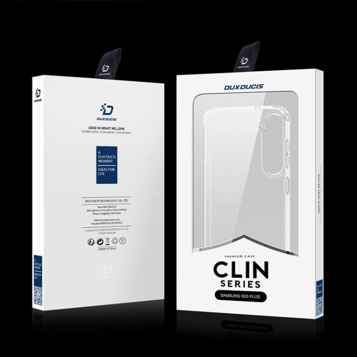 DuxDucis - Dux Ducis Galaxy S23 Plus Skal Clin Armored - Transparent
