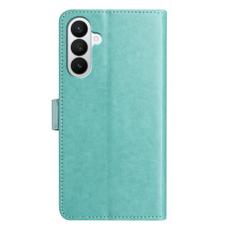OEM - Samsung Galaxy A57 Pl&aring;nboksfodral Konstl&auml;der St&auml;ll - Gr&ouml;n