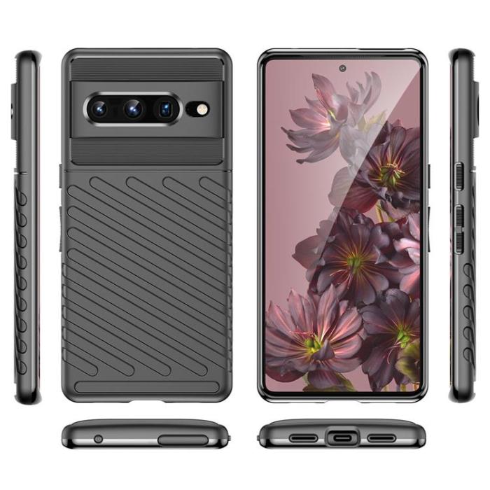 OEM - Google Pixel 7 Pro Skal Thunder Flexible Armored - Svart