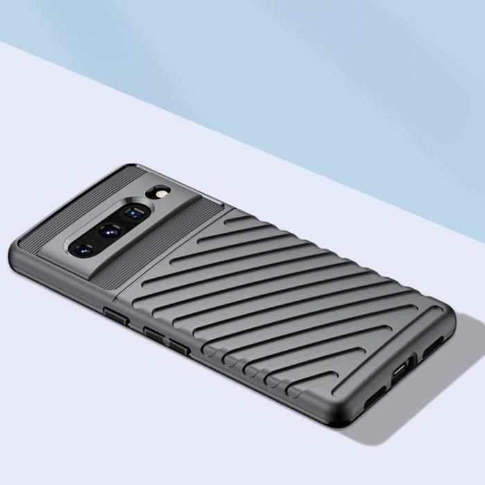 OEM - Google Pixel 7 Pro Skal Thunder Flexible Armored - Svart