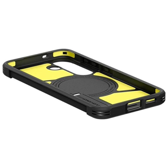 Spigen - Spigen Galaxy S25 Mobilskal MagSafe Tough Armor - Svart