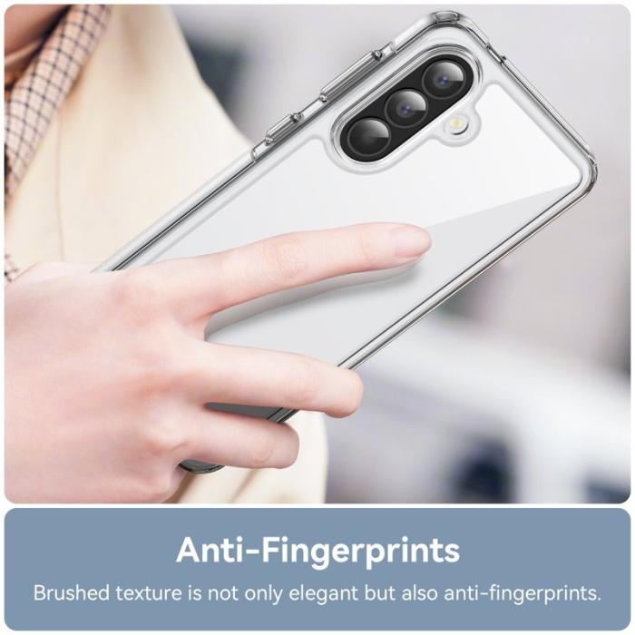 OEM - Mobilskal till Samsung Galaxy A57 Plast Transparent - Vit