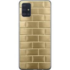 iSecrets - Mobilskal till Samsung Galaxy A51 med Gyllene Murstenar