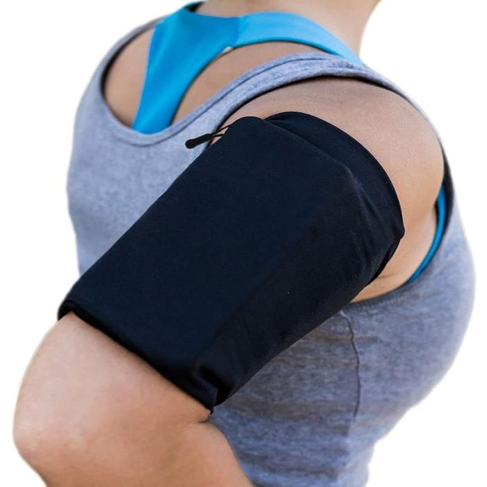 OEM - Elastic Fabric Armband M Running Fitness - Svart