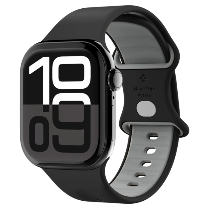Splash - Spigen Apple Watch (40/41/42mm) Armband Nano Pop - Svart