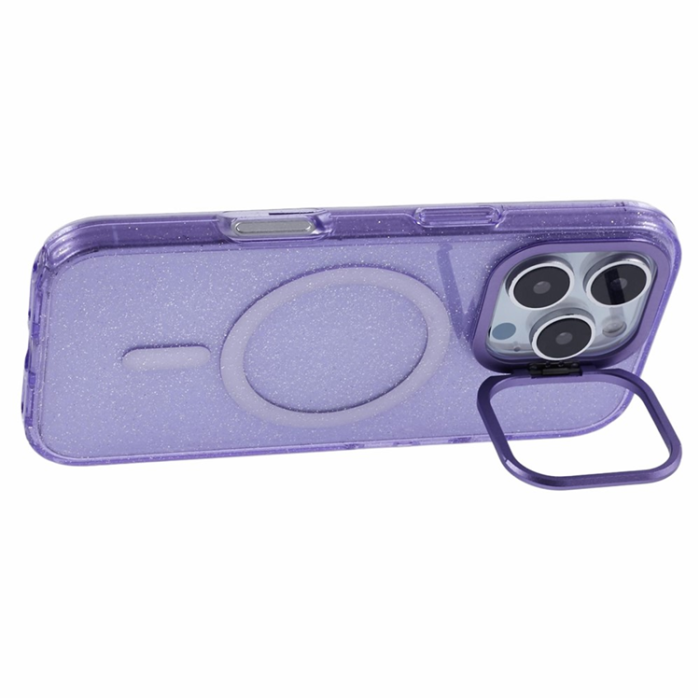 KIGC - KIGC iPhone 16 Pro Max Mobilskal MagSafe Epoxy Kickstand