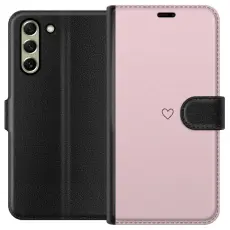 Gustaf - Pl&aring;nboksfodral till Samsung Galaxy S21 FE 5G med Litet Hj&auml;rta