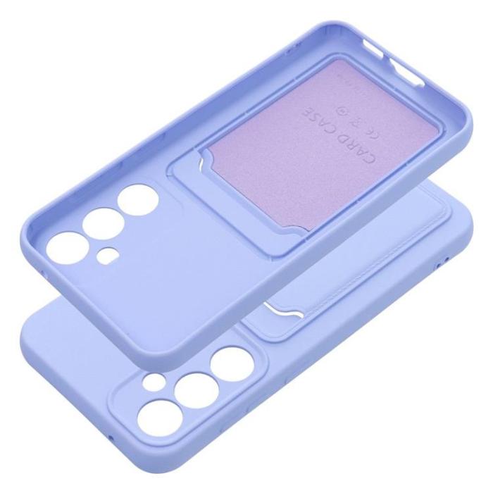 OEM - Galaxy S23 FE Mobilskal Korthållare - Violet
