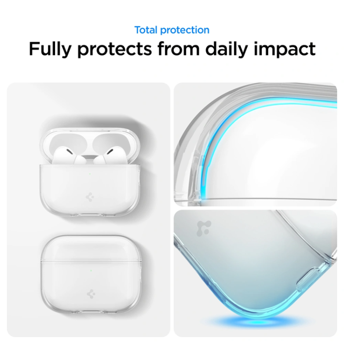 Spigen - Spigen Apple Airpods Pro 3 Skal Liquid Crystal - Clear