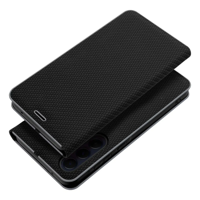 OEM - Xiaomi Redmi 14C Plånboksfodral Luna Carbon - Svart