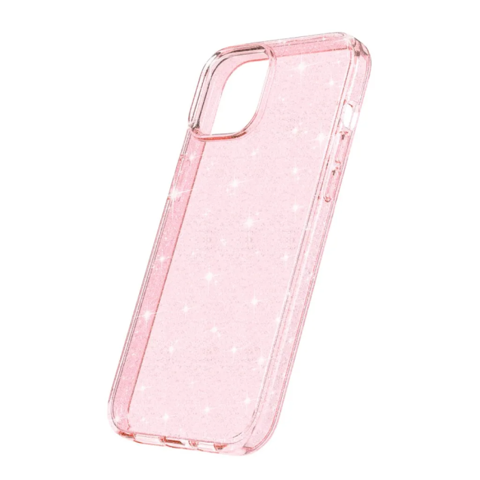 Taltech - iPhone 15 Plus Mobilskal Glittrande - Rosa