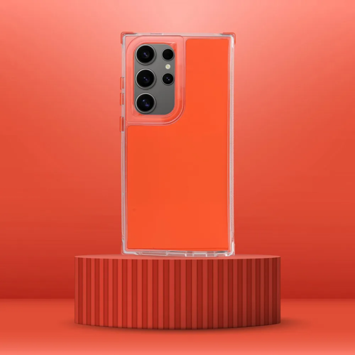 OEM - Xiaomi Redmi Note 14 4G/5G Mobilskal Matrix - Orange