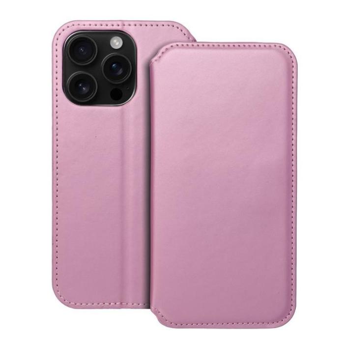 OEM - iPhone 16 Pro Plånboksfodral Dual Pocket - Rosa
