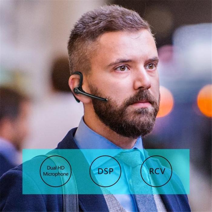 OEM - Enkla In-Ear Hörlur Bluetooth med Mic Noise Canceling F910 - Svart