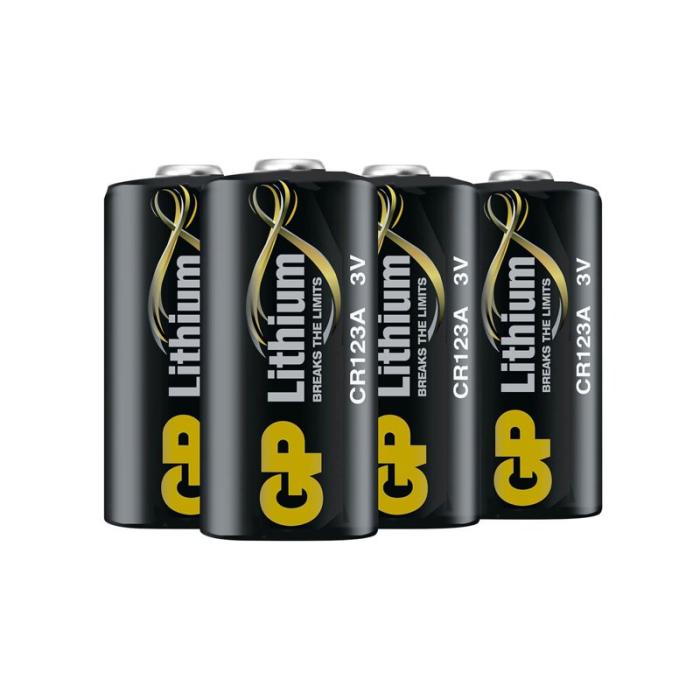 GP - GP Batteri Lithium Pro 123A 4-Pack