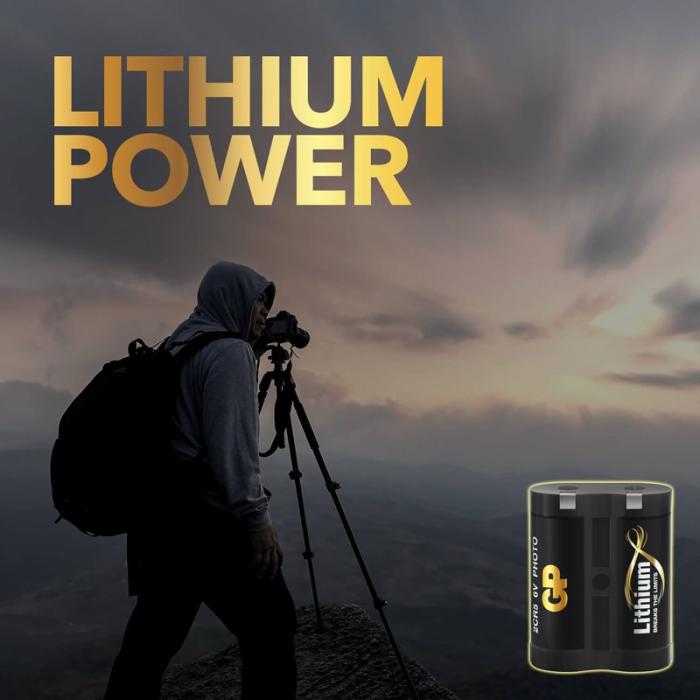 GP - GP Batteri Litium 2CR5/DL245 1-Pack