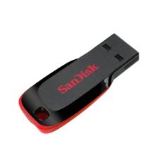 Sandisk - SANDISK USB-minne 2.0 Blade 128GB Svart