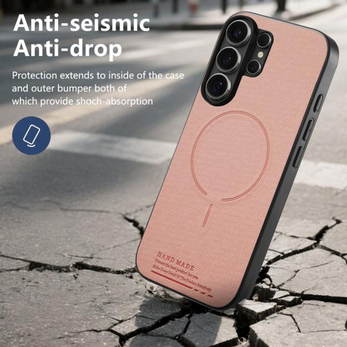 OEM - Mobilskal för Samsung Galaxy S26 Ultra Magnetiskt PC + TPU - Rosa